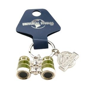 Universal Studios Jurassic Park Green Binoculars Keychain